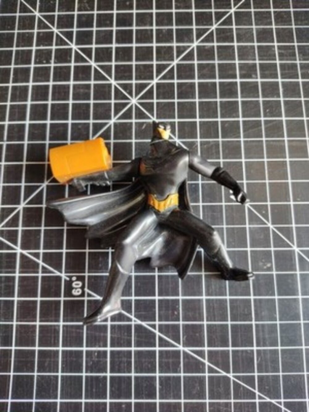McDonald's DC Batman shooting toy figure as is